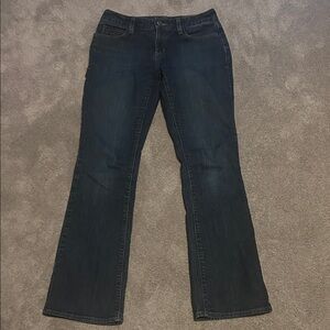 Eddie Bauer Atlantic Blue Curvy Boot Cut Jeans